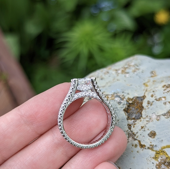 New sterling silver 925 engagement ring - Picture 7 of 9